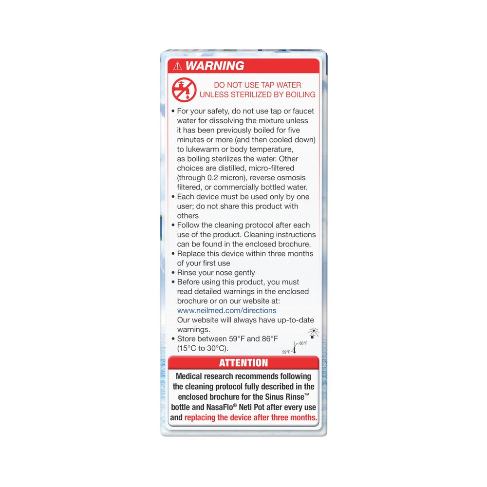 Sinus Rinse 50 Regular Premixed Packets