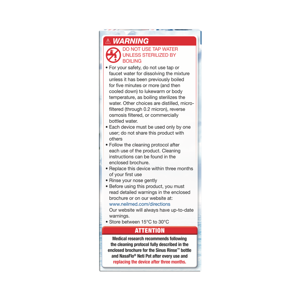 Sinus Rinse Bottle Kit